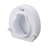 Raised Toilet Seat with Lock and Lid by Drive Medical