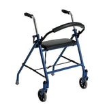 Drive Medical Two Wheeled Walker with Seat