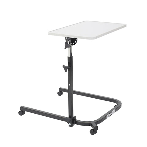 Drive Medical Pivot and Tilt Adjustable Overbed Table