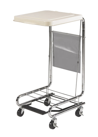 Hamper Stand with Poly Coated Steel - CSA Medical Supply