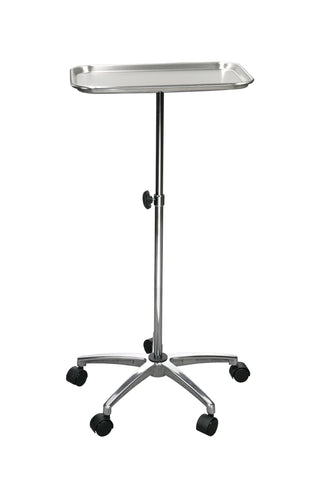 Mayo Instrument Stand with Mobile 5" Caster Base - CSA Medical Supply