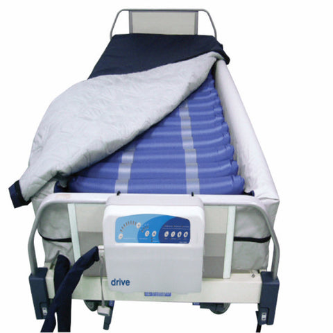 Med Aire Plus Defined Perimeter Low Air Loss Mattress Replacement System with Low Pressure Alarm 8"