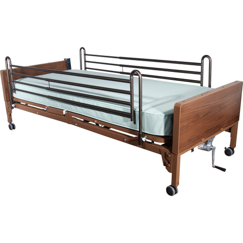 Full Length Hospital Side Bed Rail by Drive Medical