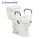 PreserveTech™ Secure Lock Raised Toilet Seat