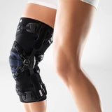 GenuTrain® OA Orthosis for compression and unloading of the knee joint.