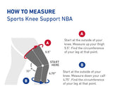 Bauerfeind Sports Knee Support NBA Officially licensed knee brace of the NBA