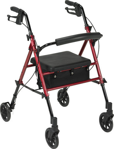 Adjustable Height Rollator, 6" Casters Replacement Parts