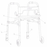 Parts For Clever-Lite LS Adult Walker