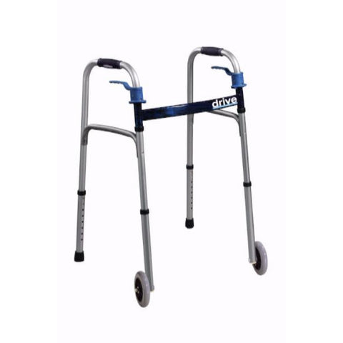 Drive Medical Deluxe Trigger Release Folding Walker - CSA Medical Supply