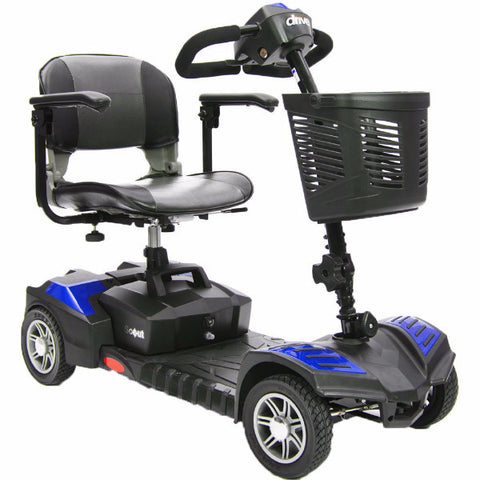 Spitfire Scout DLX Compact Travel Scooter 4 Wheel