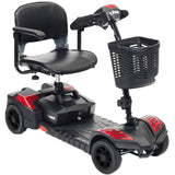 Spitfire Scout Compact Travel Power Scooter, 4 Wheel