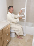 Stander Security Pole & Curve Grab Bar