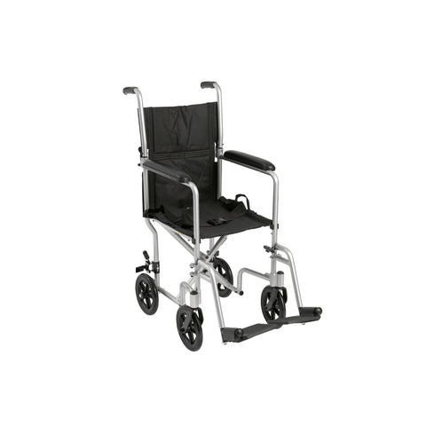 Drive Medical Aluminum Transport Wheel Chair 17"