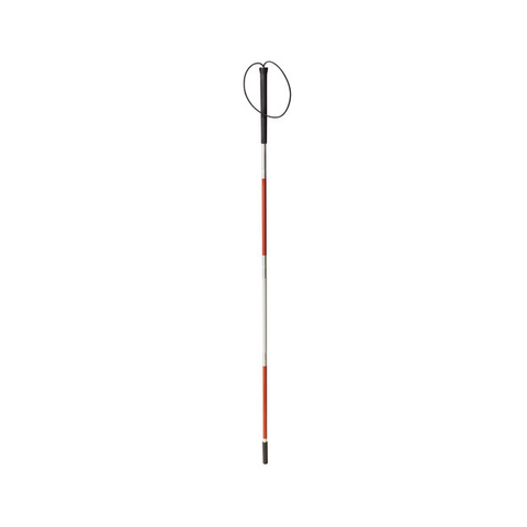 Folding Blind Cane with Wrist Strap by Drive Medical