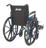 Blue Streak Wheelchair with Flip Back Desk Arms