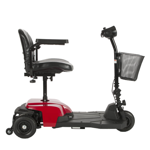 Bobcat X3 Compact Transportable Power Mobility Scooter, 3 Wheel, Red