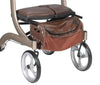 Tote Bag for Brown Nitro DLX Walker Rollator