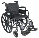 Cirrus IV Lightweight Dual Axle Wheelchair with Adjustable Arms