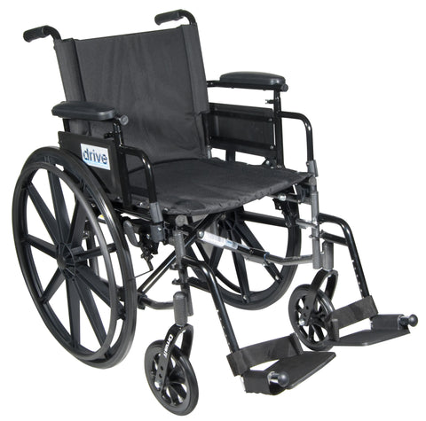 Cirrus IV Lightweight Dual Axle Wheelchair with Adjustable Arms - CSA Medical Supply