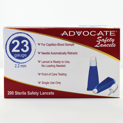 Advocate Safety Lancets 200 box