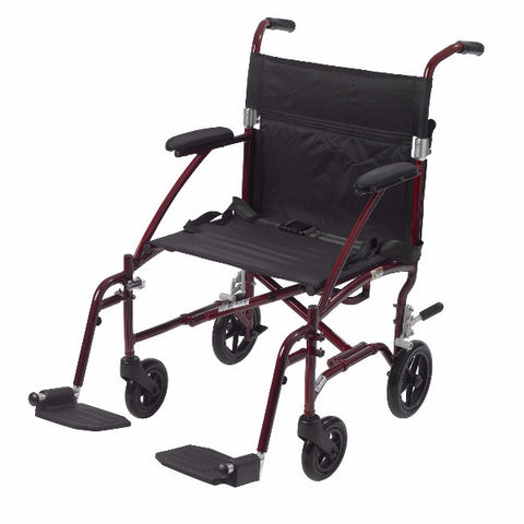 Drive Medical Fly Lite Ultra Lightweight Transport Wheelchair