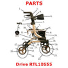 PARTS FOR - Drive RTL10555 (Q-01200, Q-15400) Walker Rollator - CSA Medical Supply