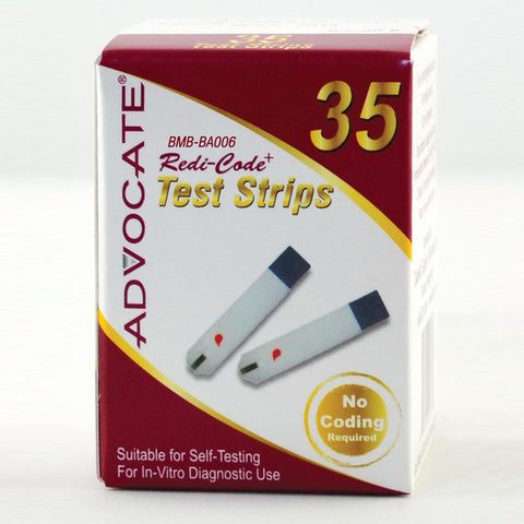 Advocate Redi-Code Plus Test Strips