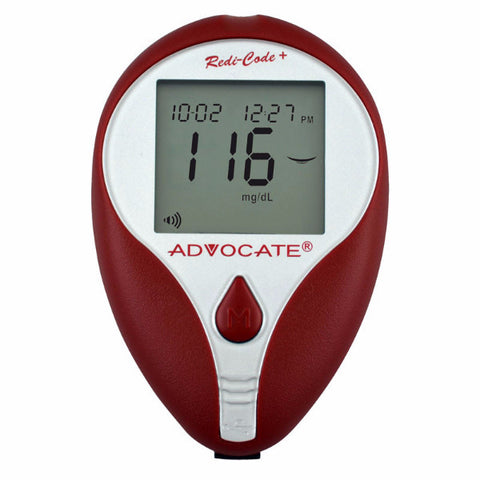 Advocate Redi-Code Plus Non-Speaking Blood Glucose Meter - CSA Medical Supply