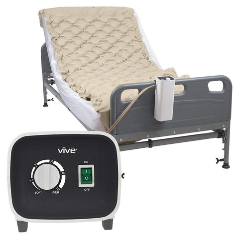 Vive Alternating Pressure Pad  Includes Mattress Pad and Electric Pump System