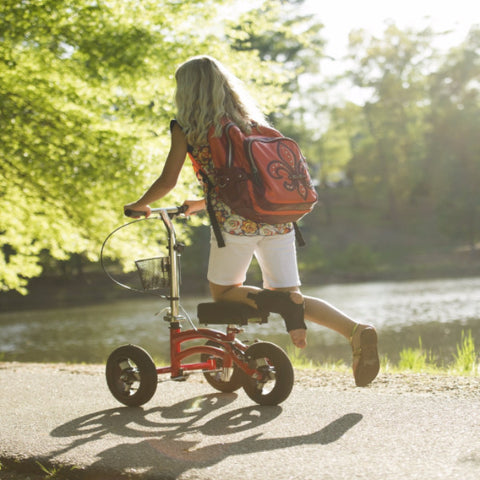 All Terrain KneeRover Jr Steerable Knee Walker