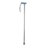 Folding Cane with Glow Gel Grip Handle by Drive Medical