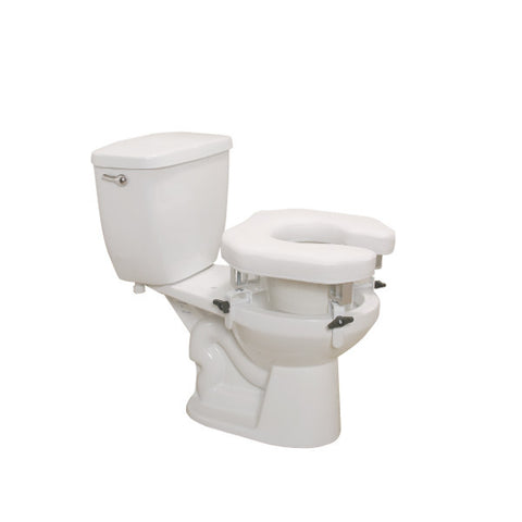 Drive Medical PreserveTech Secure Lock Raised Toilet Seat