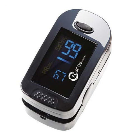 Roscoe Finger Pulse Oximeter With Carrying Case - CSA Medical Supply