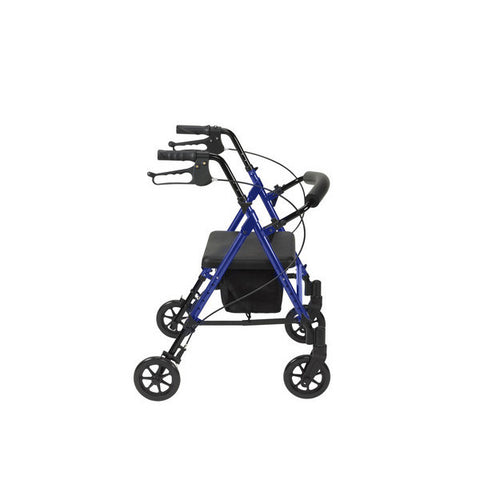 Adjustable Height Rollator with 6" Wheels by Drive Medical