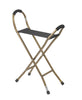 Folding Lightweight Cane with Sling Style Seat by Drive Medical - CSA Medical Supply