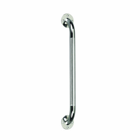 Drive Medical Chrome Knurled Grab Bar - CSA Medical Supply