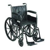 Silver Sport 2 Wheelchair, Detachable Full Arms