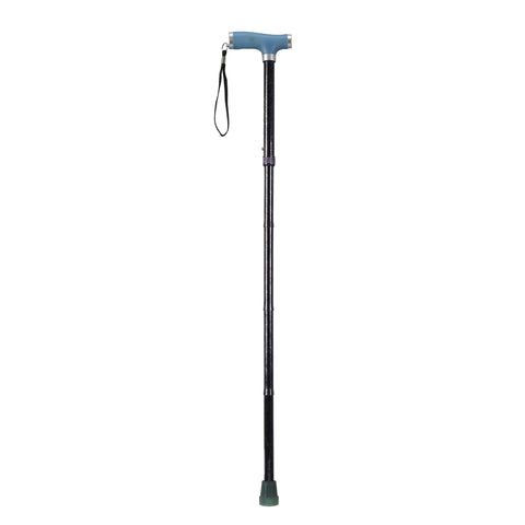 Folding Cane with Glow Gel Grip Handle by Drive Medical