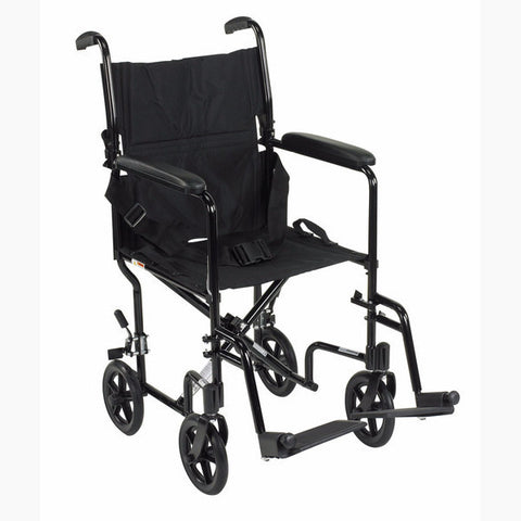 Drive Medical Aluminum Transport Wheel Chair 17" - CSA Medical Supply